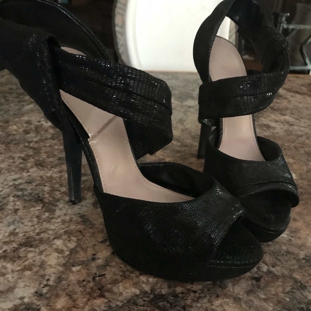 Black heels